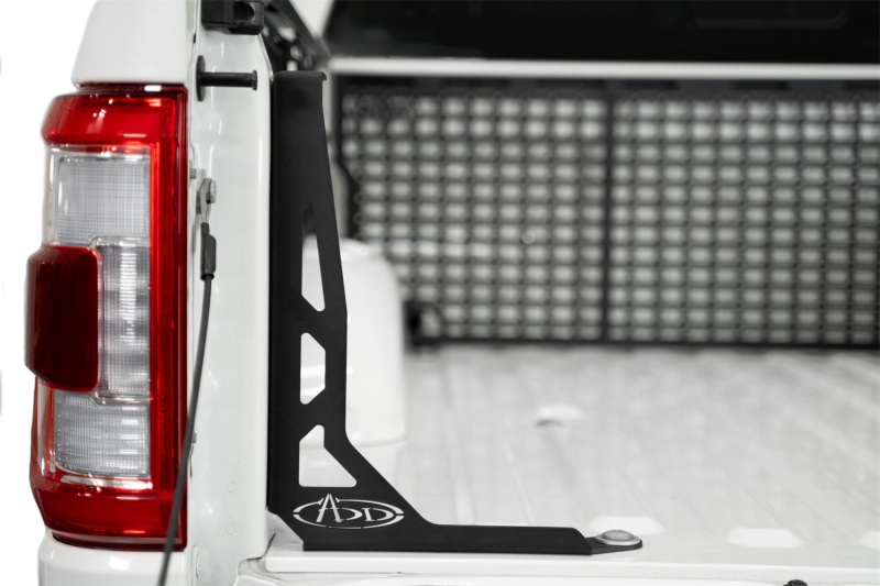 Ford Raptor Bed Channel Stiffeners - Addictive Desert Designs - Black - `21-`27